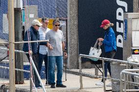 King Juan Carlos Goes Sailing With Infanta Elena - Sanxenxo