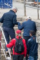 King Juan Carlos Goes Sailing With Infanta Elena - Sanxenxo