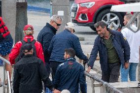 King Juan Carlos Goes Sailing With Infanta Elena - Sanxenxo