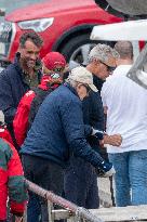 King Juan Carlos Goes Sailing With Infanta Elena - Sanxenxo