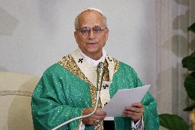 Pope Leo XIV Leads Sunday Mass In Castel Gandolfo