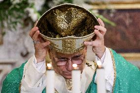 Pope Leo XIV Leads Sunday Mass In Castel Gandolfo