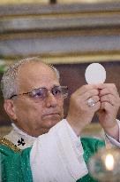 Pope Leo XIV Leads Sunday Mass In Castel Gandolfo