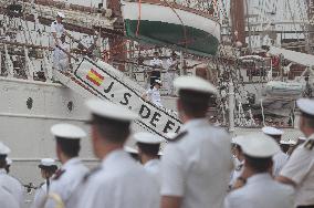 Princess Leonor Ends Her Training Cruise - Marin