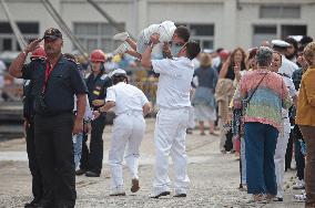 Princess Leonor Ends Her Training Cruise - Marin