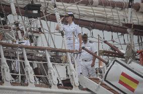 Princess Leonor Ends Her Training Cruise - Marin