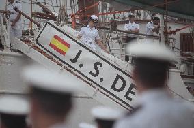 Princess Leonor Ends Her Training Cruise - Marin