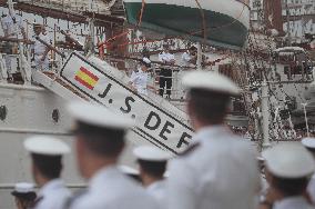Princess Leonor Ends Her Training Cruise - Marin