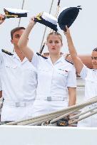 Princess Leonor Ends Her Training Cruise - Marin
