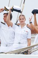 Princess Leonor Ends Her Training Cruise - Marin