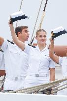 Princess Leonor Ends Her Training Cruise - Marin