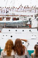 Princess Leonor Ends Her Training Cruise - Marin