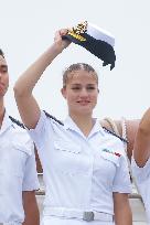 Princess Leonor Ends Her Training Cruise - Marin