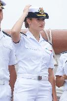 Princess Leonor Ends Her Training Cruise - Marin