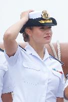 Princess Leonor Ends Her Training Cruise - Marin