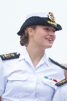 Princess Leonor Ends Her Training Cruise - Marin