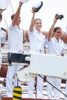 Princess Leonor Ends Her Training Cruise - Marin