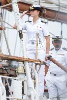 Princess Leonor Ends Her Training Cruise - Marin