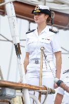 Princess Leonor Ends Her Training Cruise - Marin