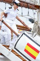 Princess Leonor Ends Her Training Cruise - Marin