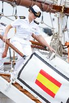 Princess Leonor Ends Her Training Cruise - Marin