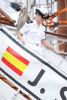 Princess Leonor Ends Her Training Cruise - Marin