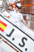 Princess Leonor Ends Her Training Cruise - Marin