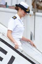 Princess Leonor Ends Her Training Cruise - Marin