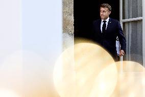 French President Meets the Armed Forces - Paris