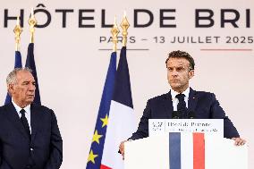 French President Meets the Armed Forces - Paris