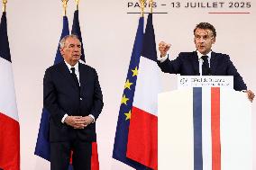 French President Meets the Armed Forces - Paris