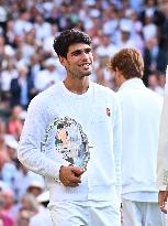 Jannik Sinner Wins His First Wimbledon Trophy - UK