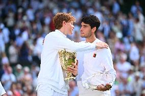 Jannik Sinner Wins His First Wimbledon Trophy - UK