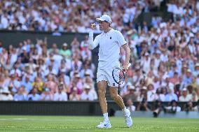 Jannik Sinner Wins His First Wimbledon Trophy - UK