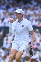 Jannik Sinner Wins His First Wimbledon Trophy - UK