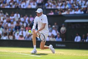 Jannik Sinner Wins His First Wimbledon Trophy - UK