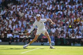 Jannik Sinner Wins His First Wimbledon Trophy - UK