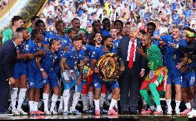 Chelsea Celebrate Club World Cup Win With President Trump