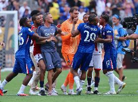 Donnarumma And Luis Enrique Confront Joao Pedro After Club World Cup Final - NJ
