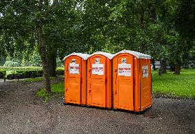 Portable toilets