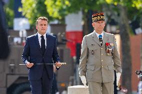 Macron at Bastille Day Parade - Paris