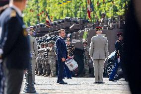 Macron at Bastille Day Parade - Paris