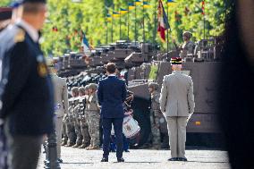 Macron at Bastille Day Parade - Paris
