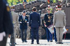 Macron at Bastille Day Parade - Paris