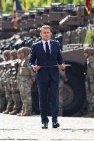 Macron at Bastille Day Parade - Paris