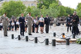 Macron at Bastille Day Parade - Paris