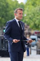 Macron at Bastille Day Parade - Paris