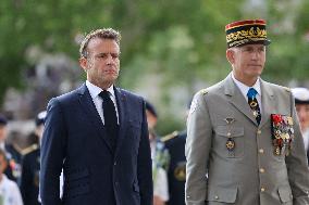 Macron at Bastille Day Parade - Paris