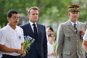 Macron at Bastille Day Parade - Paris