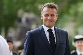 Macron at Bastille Day Parade - Paris